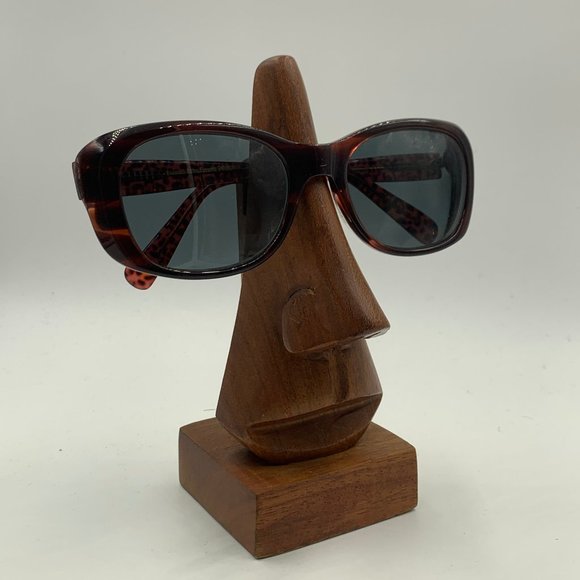 Elizabeth Arden Burgundy Oval Cat-Eye Sunglasses - Picture 2 of 7